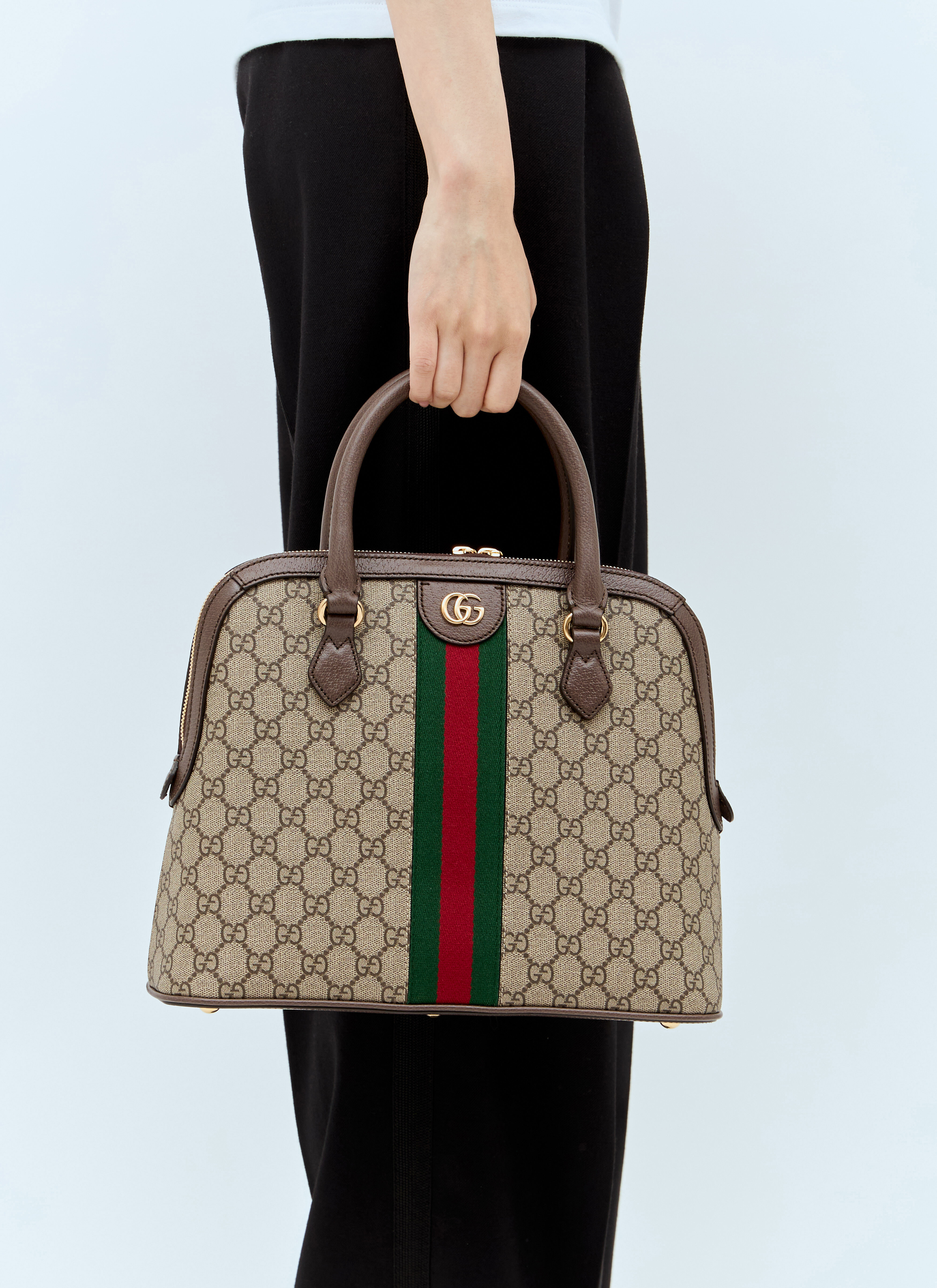 Gucci Women s Ophidia Medium Handbag in Brown LN CC