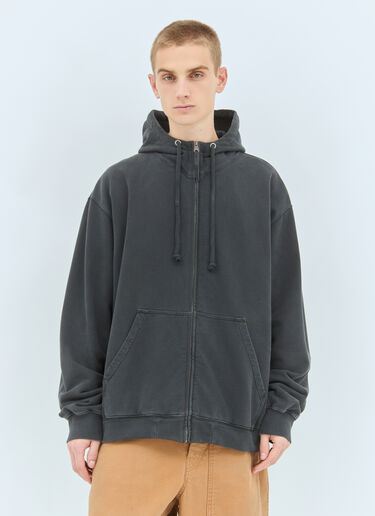 Maison Margiela Hooded Sweatshirt Black mla0158004