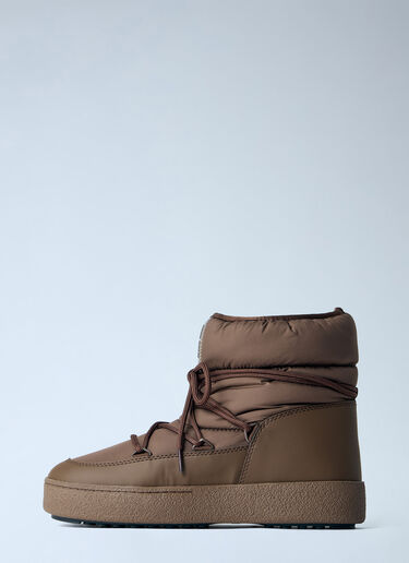 LN-CC® - Moon Boot: Ltrack Low Nylon Boots - Brown Moon Boot Ltrack Low Nylon Boots Brown mnb0366024
