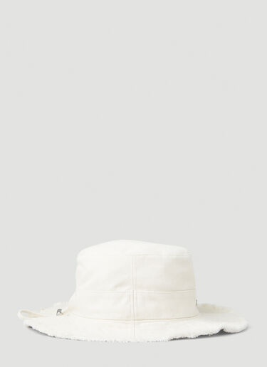 Jacquemus Le Bob Artichaut Bucket Hat Beige jac0350006