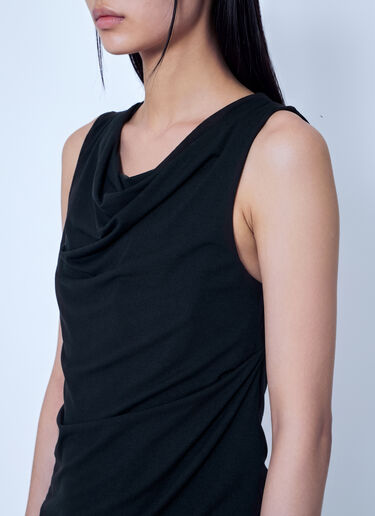 LN-CC® - Entire Studios: Drape Maxi Dress - Black Entire Studios Drape Maxi Dress Black ent0266019