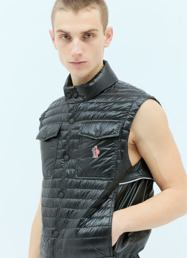 Moncler Grenoble Ollon Down Gilet Black mog0155006