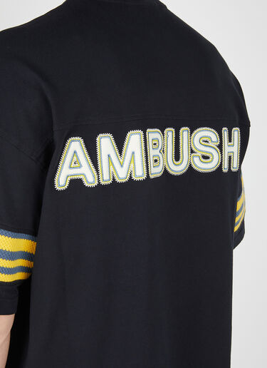 Ambush 자수 로고 티셔츠 블랙 amb0149001
