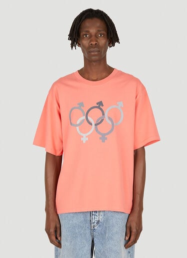 ERL x Olympics Sex T-Shirt Orange erl0147007