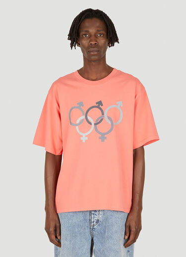 ERL x Olympics Sex T-Shirt Orange erl0147007