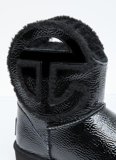 UGG x Telfar ロゴ ミニクリンクルブーツ  ブラック ugt0354017