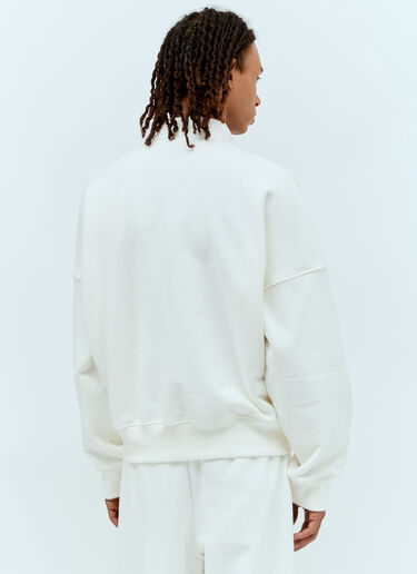 The Row Dende Polo Sweatshirt White row0156013