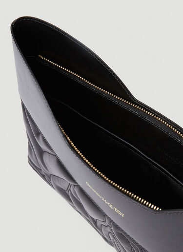 Alexander McQueen Bow Zip Pouch Black amq0251012