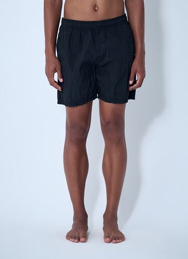 尼龙金属短裤  Stone Island 尼龙金属短裤  黑色 sto0162028