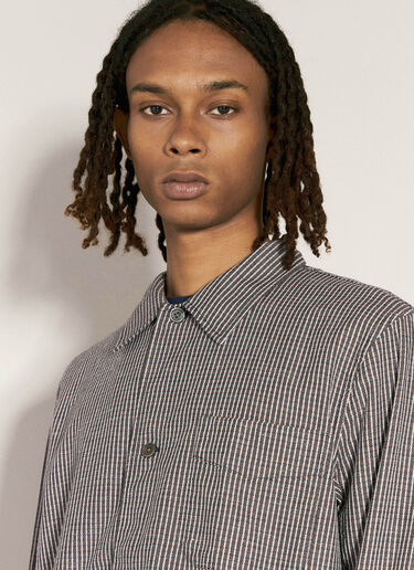 Our Legacy Box Linen Shirt Grey our0157010