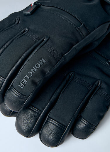 LN-CC® - Moncler Grenoble: Insulated Performance Gloves - Black Moncler Grenoble Insulated Performance Gloves Black mog0165006