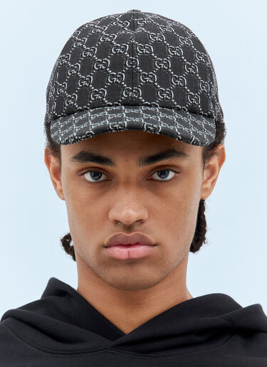 GG Shadow Baseball Cap Gucci GG Shadow Baseball Cap Grey guc0158022