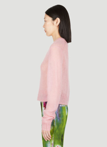 Acne Studios 马海毛针织毛衣 粉色 acn0254012