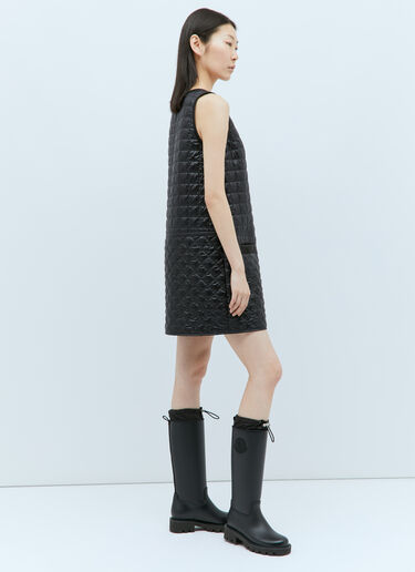 Moncler 퀼팅 마감 미니 원피스 블랙 mon0257035