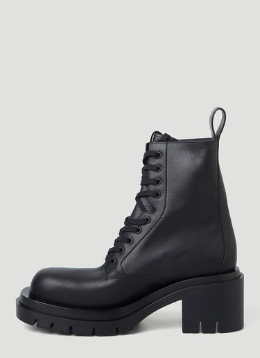 Bottega Veneta Lace-Up Lug Boots Black bov0245123