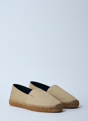 Saint Laurent コットンエスパドリーユ  ベージュ sla0259038