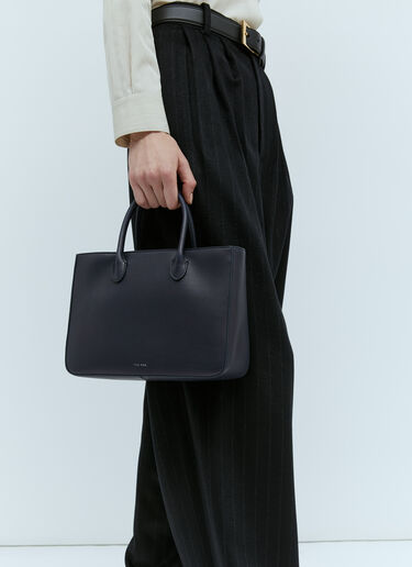 The Row 小号 E/W Day Luxe 托特包  黑色 row0253040