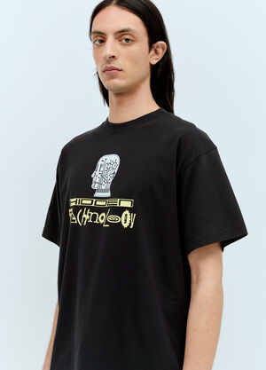 Brain Dead Hidden Tech T-Shirt Green bra0154006