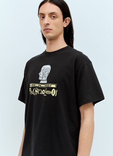 Brain Dead ヒドゥンテック Tシャツ  ブラック bra0156013