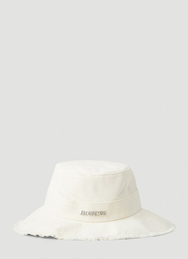 Jacquemus Le Bob Artichaut Bucket Hat Beige jac0350006