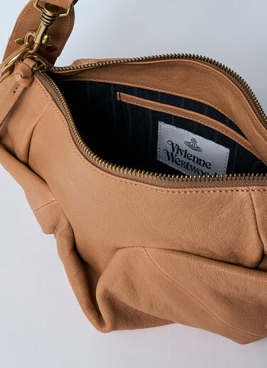 Vivienne Westwood Small Agnes Shoulder Bag Beige vvw0160009