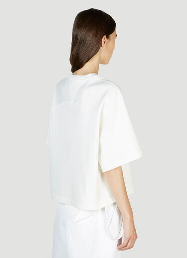 헤비 T-셔츠 Bottega Veneta 헤비 T-셔츠 화이트 bov0251090