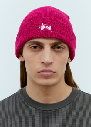 Our Legacy Basic Cuff Beanie Hat Pink our0155003