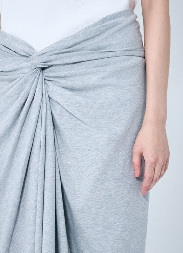 Dries Van Noten Herchive 结饰中长半身裙 灰色 dvn0258029