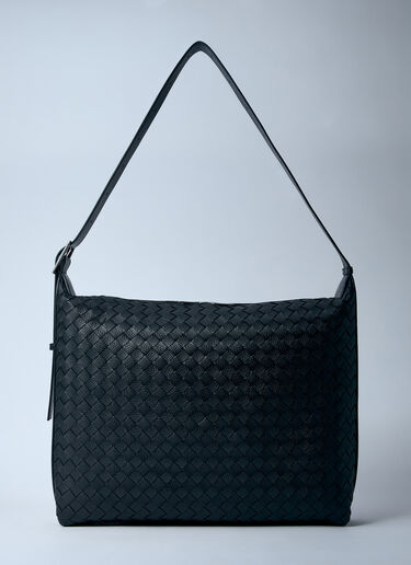 Bottega Veneta Medium Traveler Shoulder Bag Black bov0159028