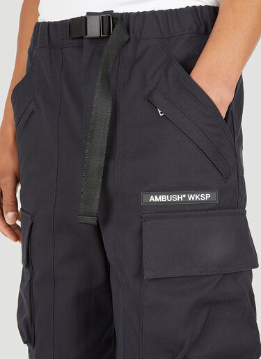Ambush 系带工装短裤 黑 amb0148016
