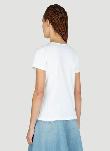 Vacances Tシャツ A.P.C. Vacances Tシャツ ホワイト apc0252005