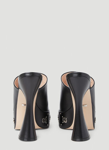 Gucci GG Platform Mules Black guc0253118