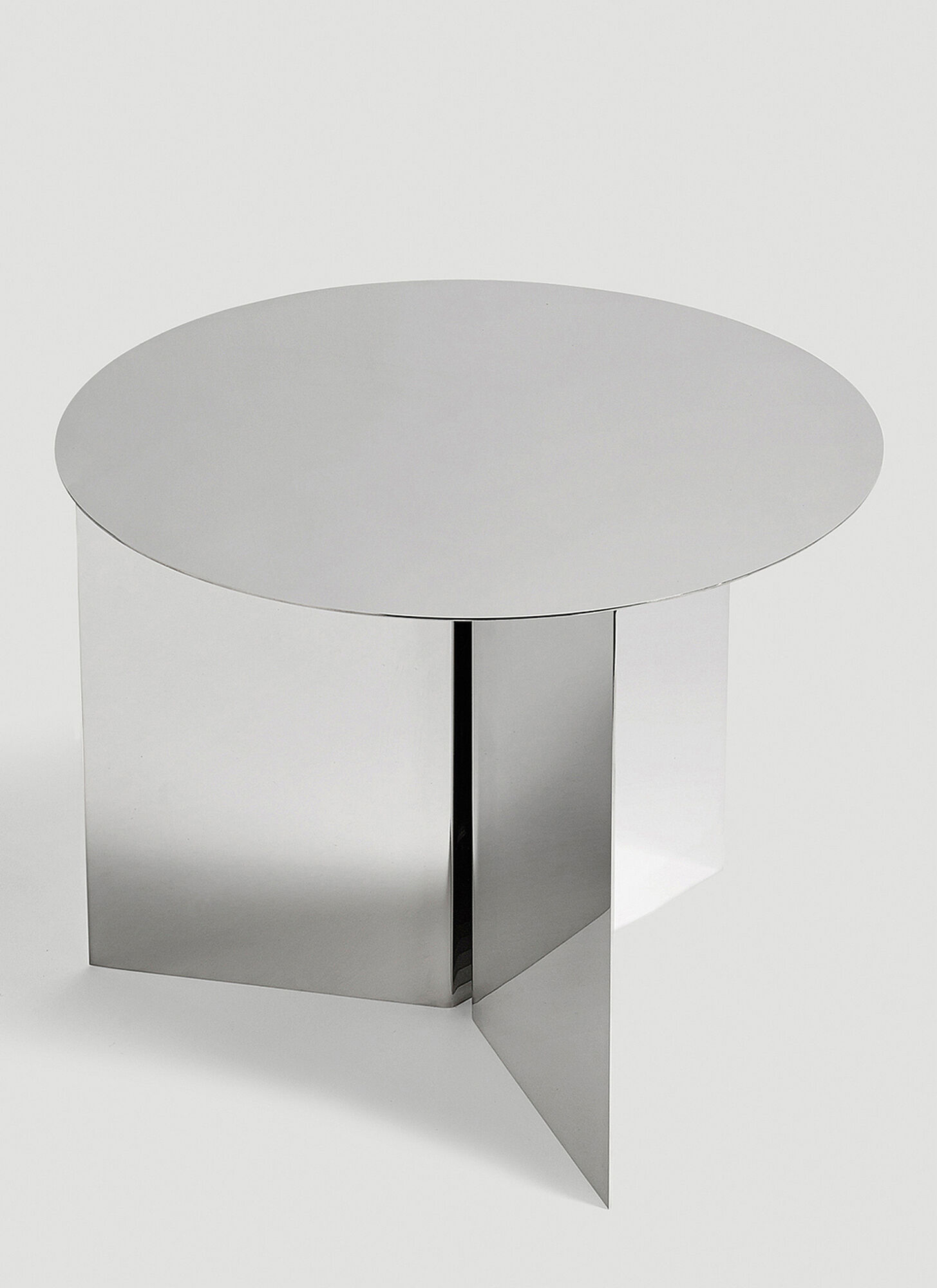 Hay Mirrored Slit Table Unisex Silver