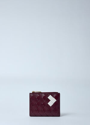 Comme des Garçons Wallet Intrecciato Small Bi-Fold Wallet Multicolour cdw0355003