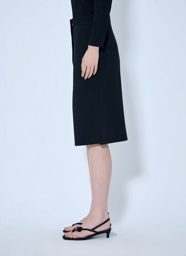 Toteme Knit Shorts Black tot0265041