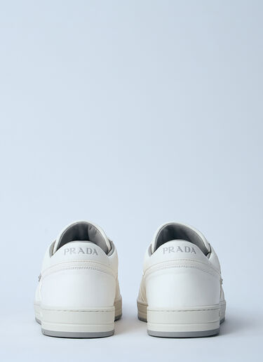 Prada Leather Low-Top Sneakers White pra0160015