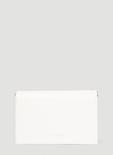 Alexander McQueen Small Skull Shoulder Bag Ivory amq0251008