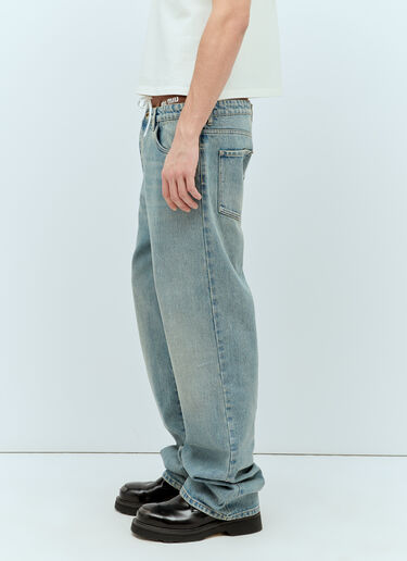 Five Pocket Jeans Miu Miu Five Pocket Jeans Blue miu0355001