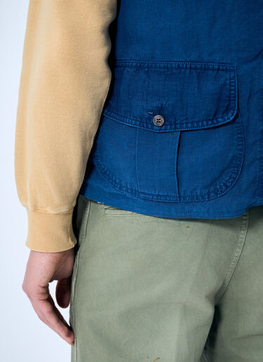 Visvim Gusto Down Vest Blue vis0158031