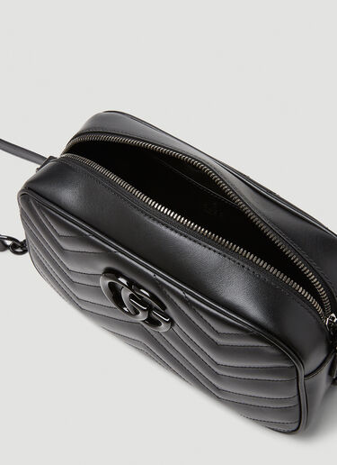 Gucci Round Marmont GG 2.0 Shoulder Bag Black guc0250137