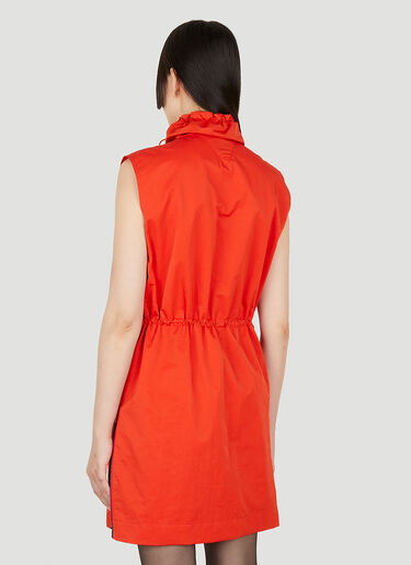 Bottega Veneta Drawstring Mini Dress Orange bov0249111