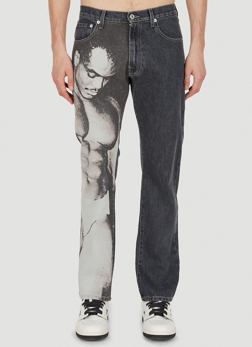 Honey Fucking Dijon x Tom of Finland Jeans in Black LN CC