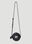 Courrèges Circle Shoulder Bag Black cou0151004