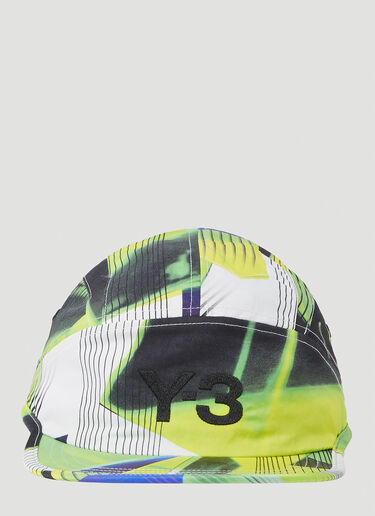 Y-3 Printed Running Cap Yellow yyy0152048