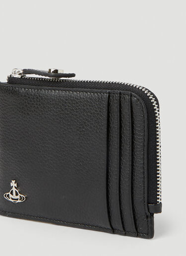 ジップカードホルダー Vivienne Westwood ジップカードホルダー ブラック vvw0152038