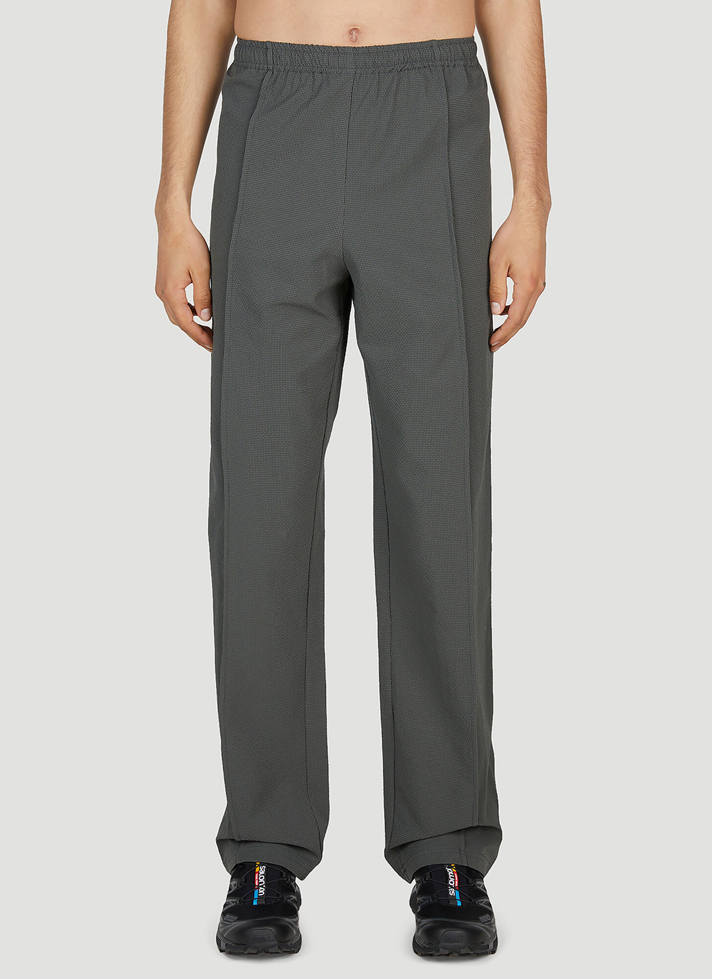 Affxwrks Gray Balance Trousers In Grey