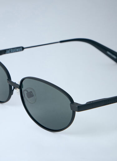 Jacquemus Alba Sunglasses Black jac0364017