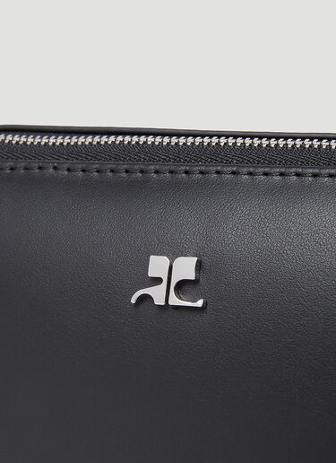 Courrèges 클라우드 가죽 숄더백 블랙 cou0253031