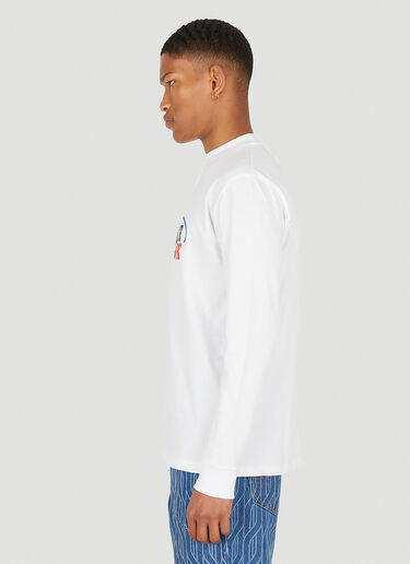 Lack of Guidance Guidance Sport Long Sleeve T-Shirt White log0148011