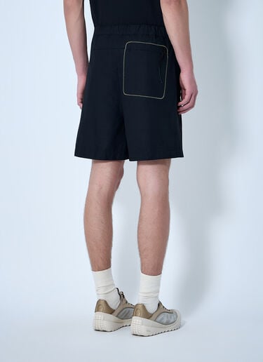 Moncler Elasticated Waist Technical Shorts Black mon0164010